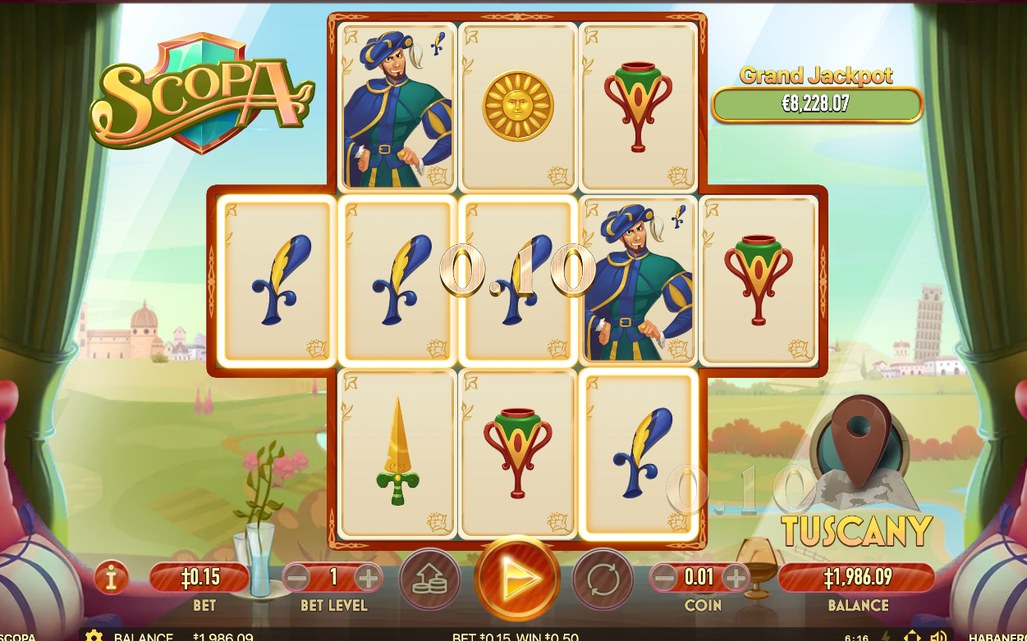 Free Games round in Genoa with Wild multiplier